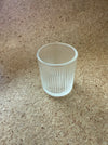 Ribbed Votive Glass