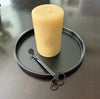 Black Metal Candle Tray, Decorative Tray
