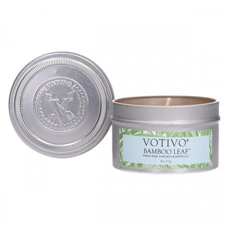 Votivo Bamboo Leaf | 4 oz Tin