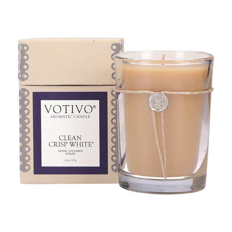 Votivo Clean Crisp White | 6.8oz Aromatic