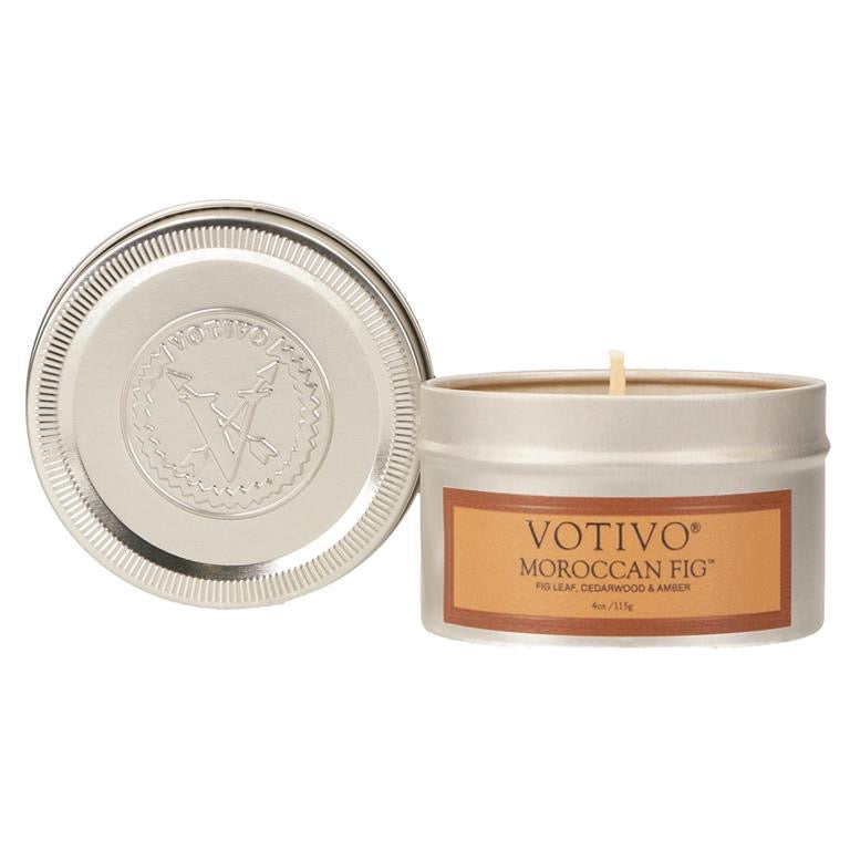 Votivo Moroccan Fig | 4 oz Travel Tin
