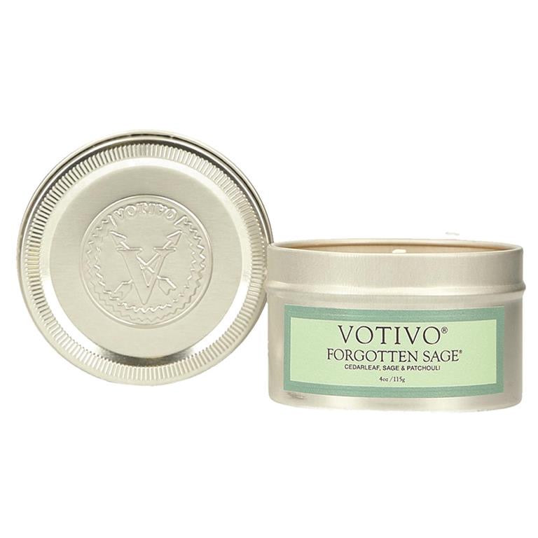 Votivo Forgotten Sage | 4 oz Travel Tin