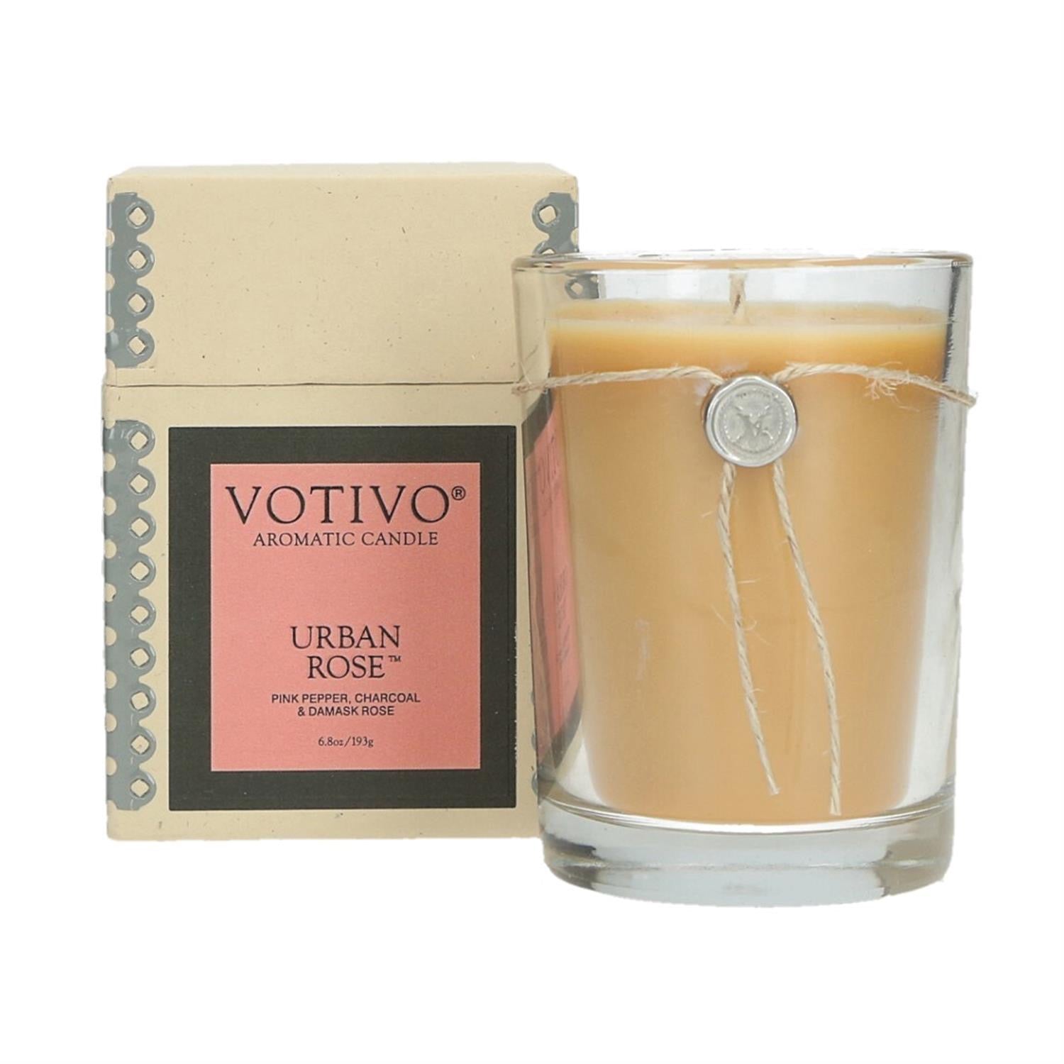 Votivo Urban Rose | 6.8 oz Aromatic