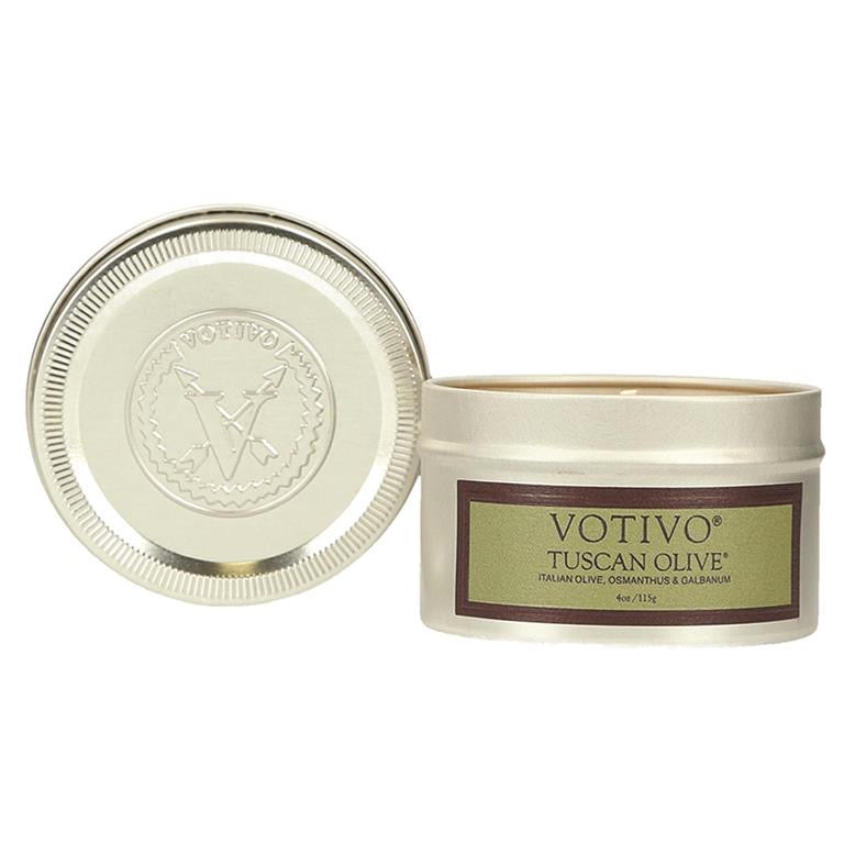 Votivo Tuscan Olive | 4 oz Travel Tin