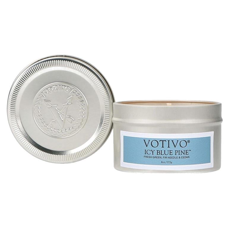 Votivo Icy Blue Pine | 4oz Tin