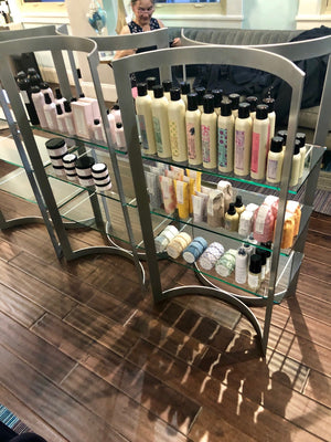 Arch Display Shelves